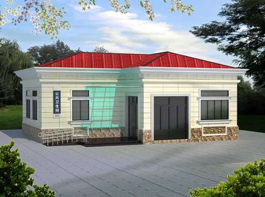 兰洋镇现代都市型移动厕所